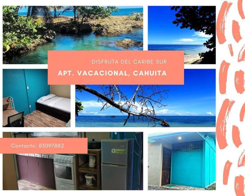 Ferienwohnung Manta Ray'S Cahuita Apart. Exterior foto
